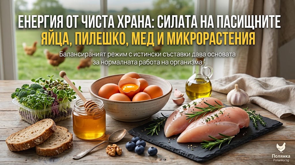 Правилното хранене с домашни продукти влияе ли на енергията на човек?